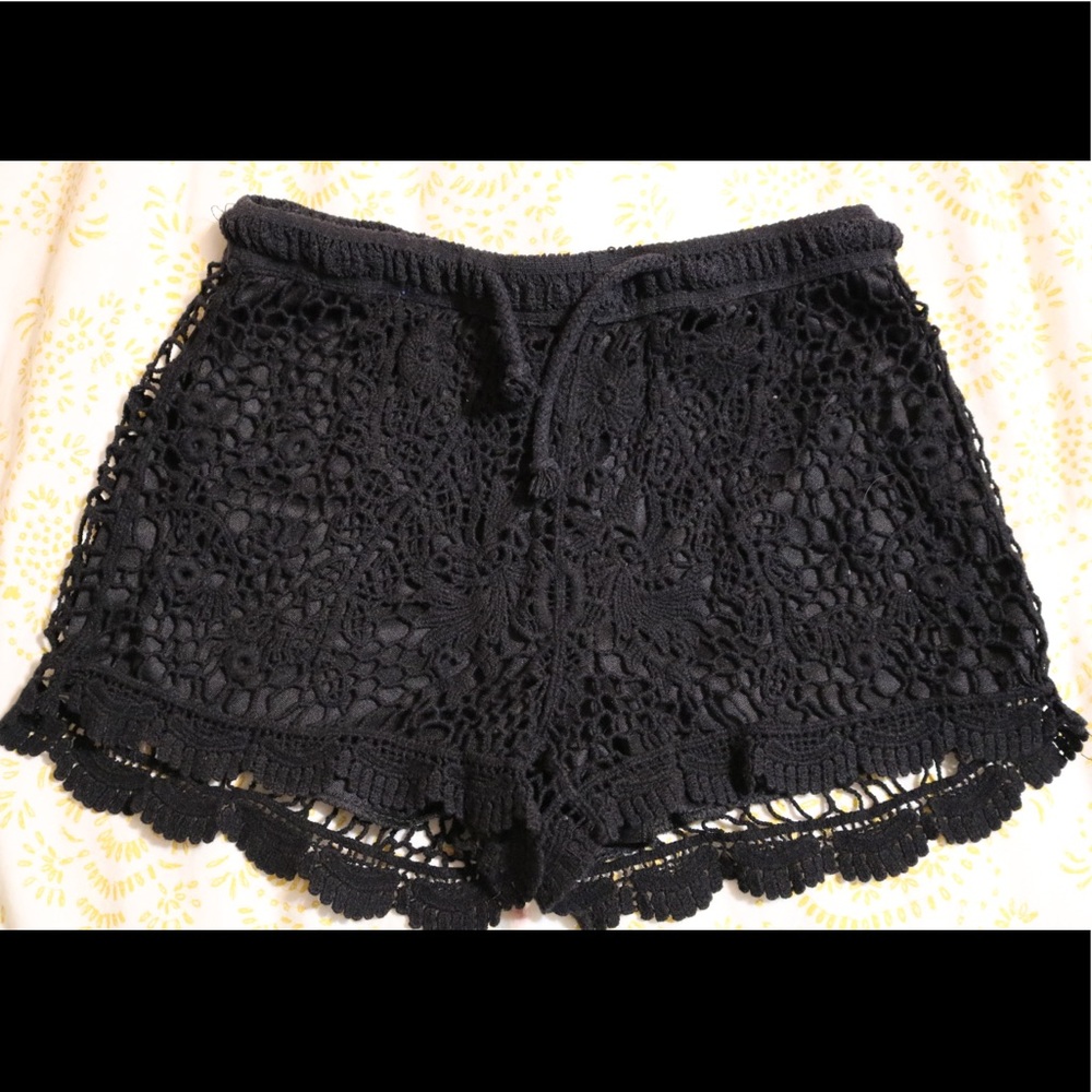 Lace shorts